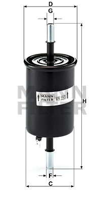 Fuel Filter WK 55/3