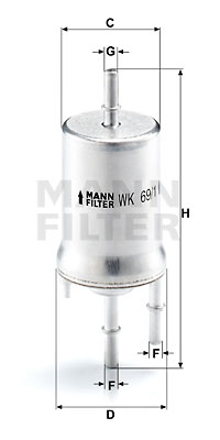 Fuel Filter WK 69/1