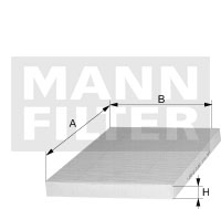 Cabin Air Filter CUK 2940/1