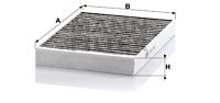 Cabin Air Filter CUK 2722-2
