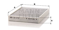 Cabin Air Filter CUK 2733