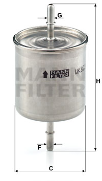 Fuel Filter WK 822/2