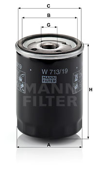 Oil Filter W 713/19